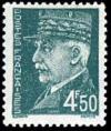 timbre N° 521B, Type Pétain  type Hourrier