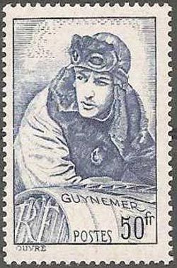 timbre N° 461, Georges Guynemer (1894-1917) pilotes de guerre français