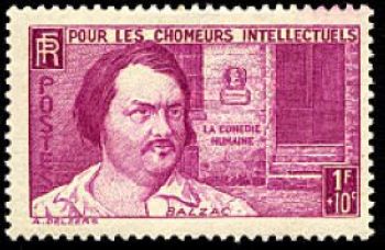  Honoré de Balzac (1799-1850) écrivain français. Romancier, dramaturge 