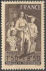 timbre N° 585, Famille du prisonnier