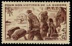 timbre N° 737, Au profit des victimes de guerre