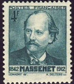  Jules Massenet (1842-1912) Auteur de symphonies et opéras 