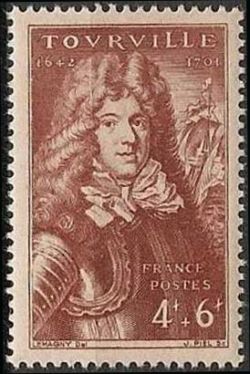 Maréchal Anne de Cotentin comte de Tourville (1642-1701)  vice-amiral et Maréchal de France 