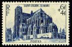 timbre N° 775, Cathédrale de Saint Julien - Le Mans