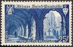 timbre N° 842, Abbaye de Saint Wandrille