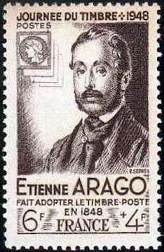  Etienne Arago (1802-1892) il signa le décret créant le premier timbre-poste français 