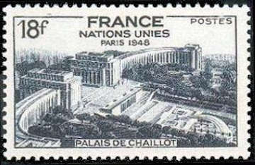  Assemblée générale des Nations Unies à Paris <br>palais de chaillot