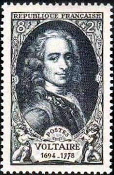  Voltaire (1694-1778) écrivain et philosophe français 