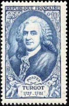  Turgot (1727-1781) homme politique et économiste français 