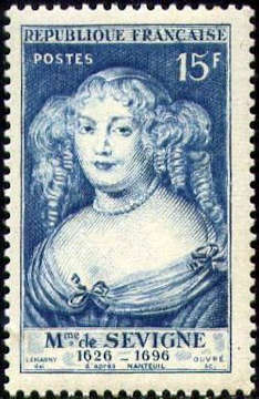  Madame de Sévigné (1626-1696) femme de lettres 