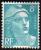 timbre N° 810, Marianne de Gandon 8 F bleu-clair