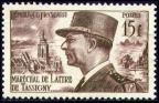 timbre N° 920, Maréchal de Lattre de Tassigny (1889-1952)