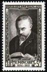 timbre N° 933, Henri Poincaré (1854-1912) mathématicien, physicien et ingénieur français