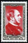 timbre N° 934, Haussmann (1809-1891) préfet de la Seine de 1853 à 1870