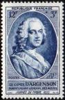 timbre N° 940, Pierre-Marc comte d'Argenson (1696-1764) surintendant général des postes