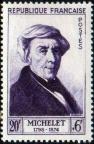 timbre N° 949, Jules Michelet (1798-1874) historien