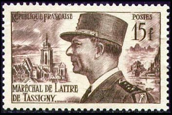 Maréchal de Lattre de Tassigny (1889-1952) 