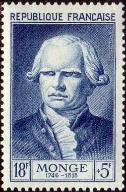  Gaspard Monge (1746-1818) comte de Pelouse, mathématicien 