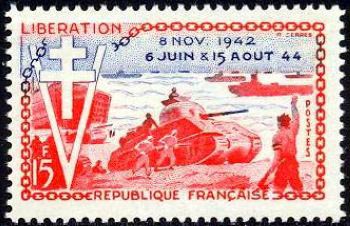  Débarquement 6 juin 1944 <br>Débarquement en Afrique en 1942