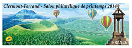 Clermont-Ferrand vue des Puy et monument dédié à Vercingétorix