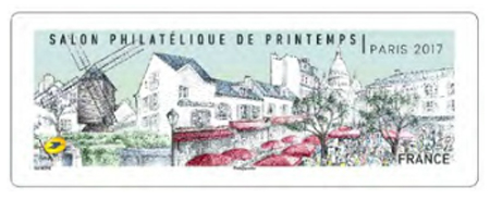 La place du Tertre et le Moulin de la Galette à Montmartre