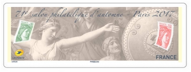 71e salon philatélique d’automne-Paris 2017,<br> Espace Champerret hall A
