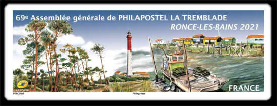 69ème Assemblée générale de philapostel. La Tremblade Ronce-les-bains 2021