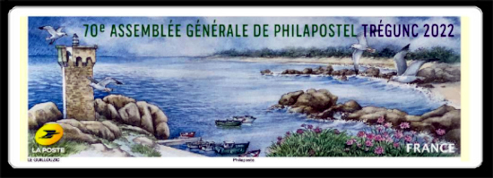  70e assemblée générale de Philapostel à Trégunc 2022. 