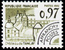  Monuments historiques préoblitéré <br>Château de Tanlay