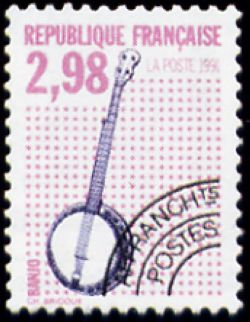  Les instruments de musique préoblitéré <br>Banjo