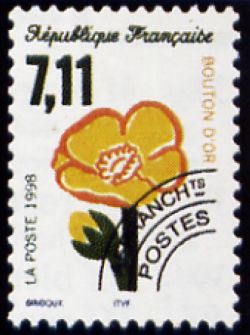  Fleurs sauvages préoblitéré <br>Bouton d'or