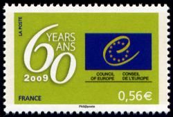  60ème anniversaire du conseil de l'Europe 