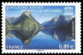  UNESCO <br>Milford Sound (Nouvelle-Zélande)