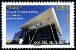 timbre Service N° 160, Conseil de l'Europe