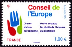 timbre Service N° 168, Conseil de l'Europe