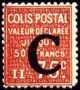  Timbre pour colis «valeur déclarée» 