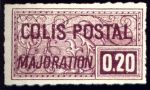  Colis Postal «majoration» Timbre non émis 
