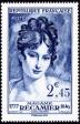  Madame Récamier ( Timbre N° 875 de 1950 ) 