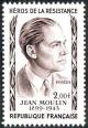  Jean Moulin (1899-1943) Timbre N° 1100 de 1957 