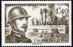 Colonel Driant 1855-1916 ( timbre N° 1052 de 1956 )