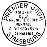 Oblitération 1er jour à Nice le 24 mars 1960 