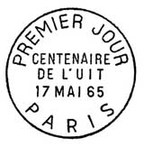 Oblitération 1er jour à Pleumeur-Bodou le 29 septembre 1962