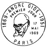 Oblitération 1er jour à Paris le 17 mai 1969