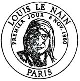 Oblitération 1er jour à Paris le 8 novembre 1980