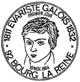 Oblitération 1er jour à Bourg-la-Reine le 10 novembre 1984