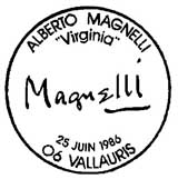 Oblitération 1er jour à Paris et Vallauris le 14 juin 1986