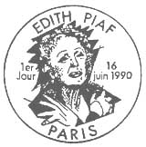 Oblitération 1er jour à Paris le 16 juin 1990