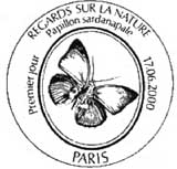 Oblitération 1er jour à Paris le 17 juin 2000