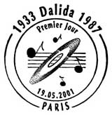 Oblitération 1er jour à Paris le 19 mai 2001