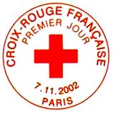 Oblitération 1er jour à Paris le 7 novembre 2002